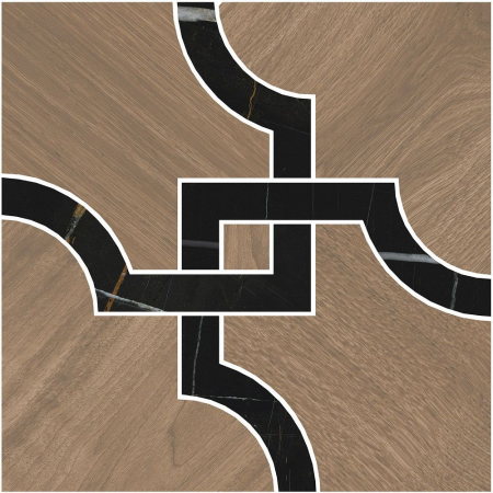 Декор Монтиони наборный матовый 1 30х30