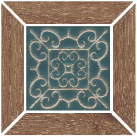 Декор Тровазо наборный карамельный матовый 13x13x0,9