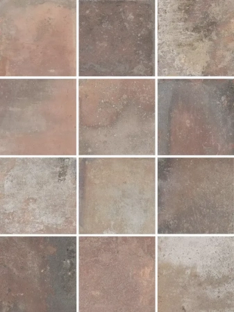 Спартель микс матовый 29,8х39,8x0,7 из 12 частей 9,8x9,8