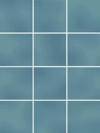 Бахия бирюзовый глянцевый 29,8х39,8x0,7 из 12 частей 9,8x9,8