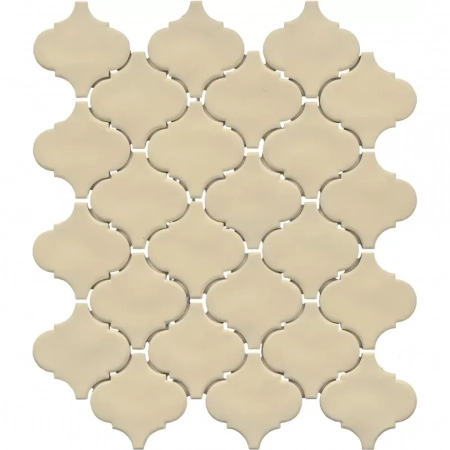 Арабески Марокко жёлтый светлый матовый 26x30x0,7