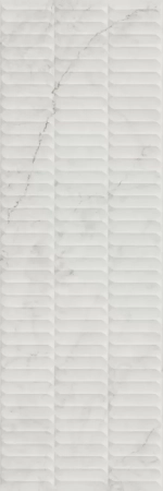 Тубкаль белый глянцевый структура обрезной 30x89,5x1,05