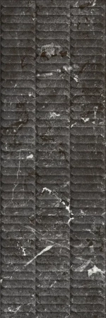 Тубкаль чёрный глянцевый структура обрезной 30x89,5x1,05