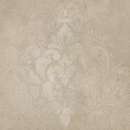 Хадду бежевый матовый декорированный 40,2x40,2x0,8