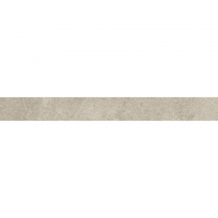 Плинтус Портленд бежевый светлый матовый обрезной 80x9,5x0,9