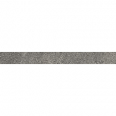 Плинтус Портленд серый тёмный матовый обрезной 80x9,5x0,9