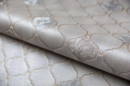 Обои виниловые Арабески мотив, серый