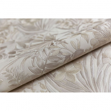 Обои KERAMA MARAZZI арт.KM5902 Джангл мотив, бежевый виниловые на флизелиновой основе 10,05м x 1,06м