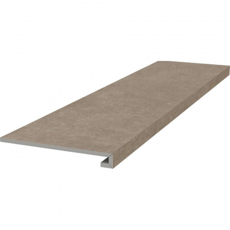 Ступень фронтальная клееная Касабланка HP бежевый матовый обрезной 33x119,5x0,9