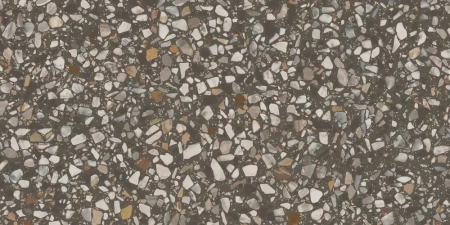 Ступень клееная фронтальная Бричиола коричневый матовый обрезной 33x60x0,9