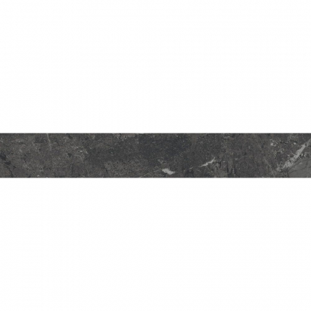 Плинтус Тубкаль чёрный матовый обрезной 60x9,5x0,9