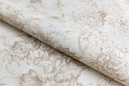 Обои виниловые Азулежу мотив, бежевый