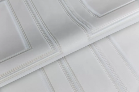 Обои виниловые Буазери мотив, серый