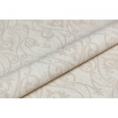 Обои виниловые Дамаск мотив, бежевый