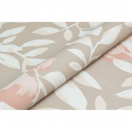 Обои виниловые Шафран мотив, бежевый, апельсины