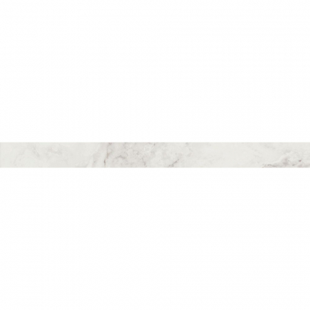 Бордюр Тубкаль белый глянцевый обрезной 30x2,5x1,9