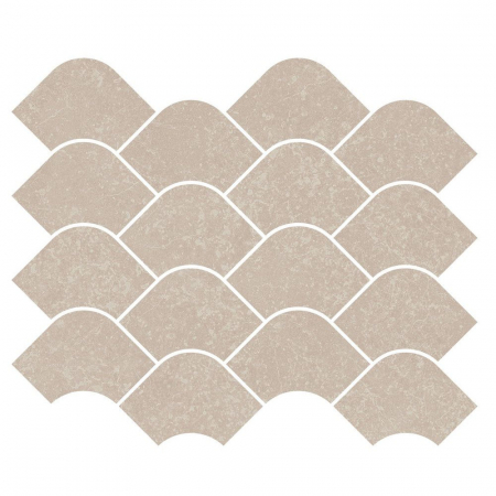 Декор Касабланка наборный бежевый светлый матовый обрезной 30x25x0,9