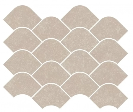 Декор Касабланка наборный бежевый светлый матовый обрезной 30x25x0,9