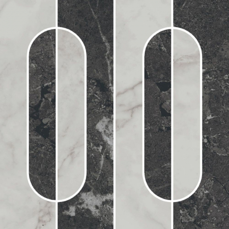 Декор Тубкаль наборный матовый обрезной 30x30x0,9