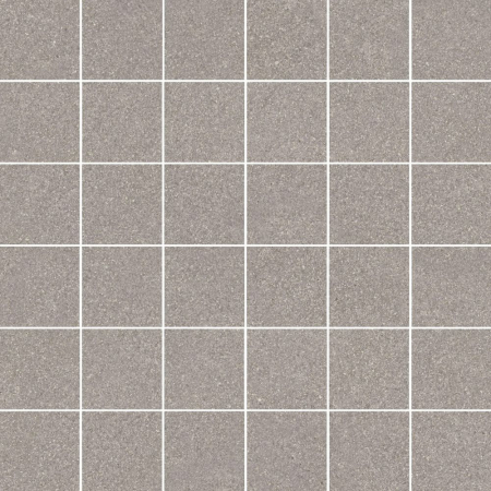 Декор Рабат мозаичный серый матовый обрезной 30x30x0,9