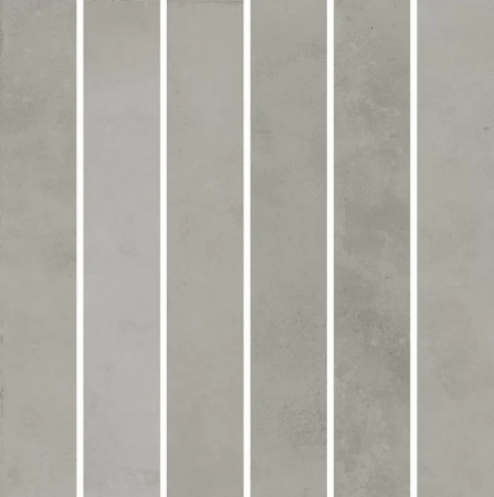 Декор Фес мозаичный серый глянцевый 15x15x0,77