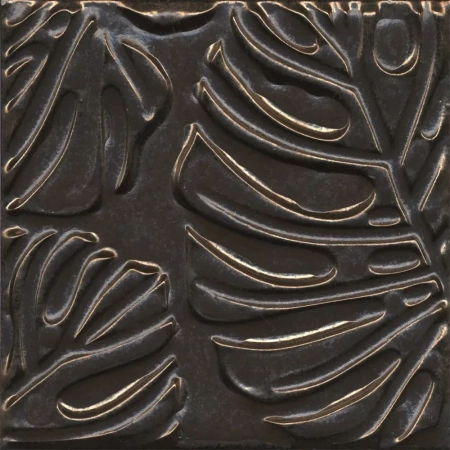 Декор Агдаль 2 металл матовый структура 15x15x0,9