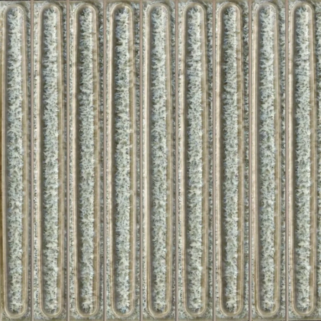 Декор чипсет Далия зелёный светлый глянцевый 20x20x0,95