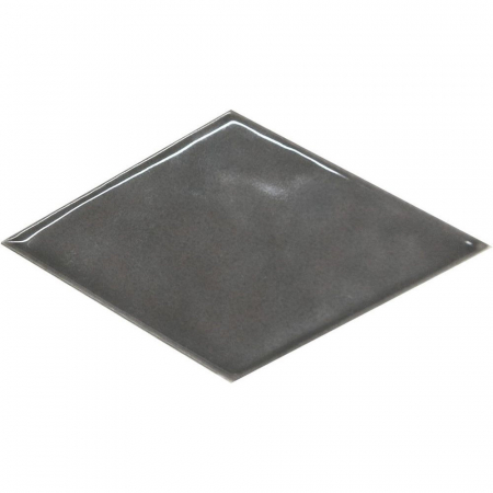 Декор Риад серый тёмный глянцевый 13,5x7,8x0,9