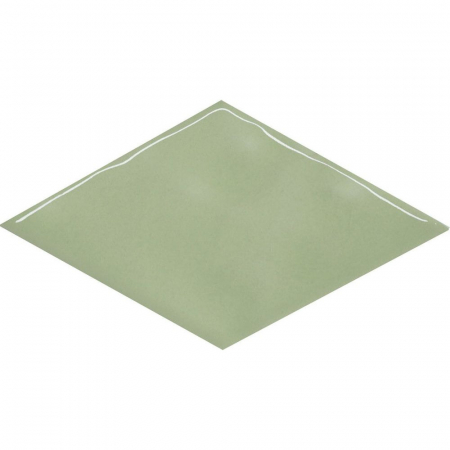 Декор Риад зелёный светлый глянцевый 13,5x7,8x0,9