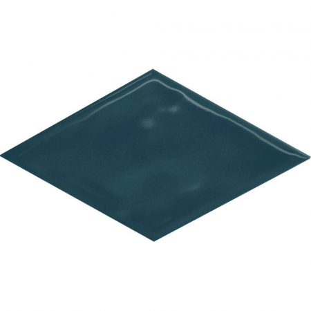 Декор Риад бирюзовый тёмный глянцевый 13,5x7,8x0,9