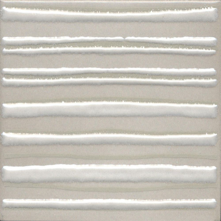 Декор Бахия 3 серый светлый глянцевый 9,8x9,8x0,7