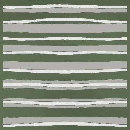 Декор Бахия 3 зелёный глянцевый 9,8x9,8x0,7