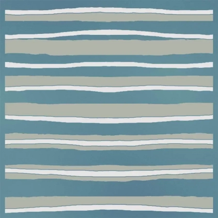 Декор Бахия 3 бирюзовый глянцевый 9,8x9,8x0,7