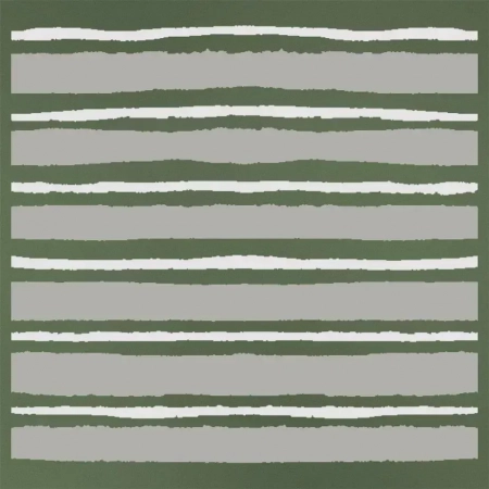 Декор Бахия 4 зелёный глянцевый 9,8x9,8x0,7