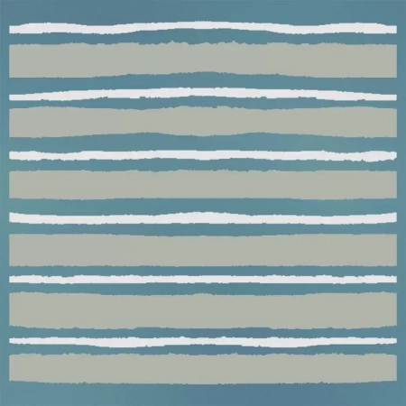 Декор Бахия 4 бирюзовый глянцевый 9,8x9,8x0,7