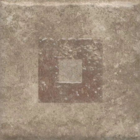 Декор Спартель 3 бежевый матовый 9,8x9,8x0,7