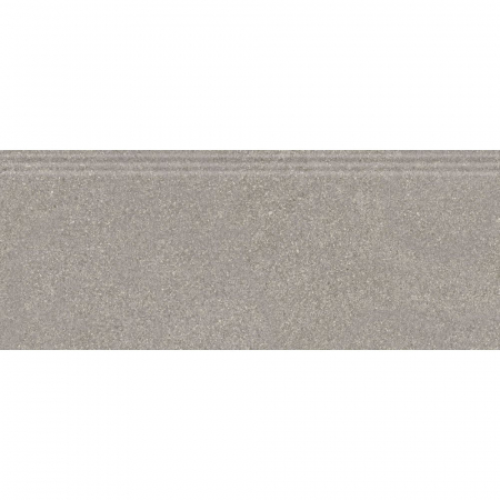 Плинтус Рабат серый матовый обрезной 30x12x1,3