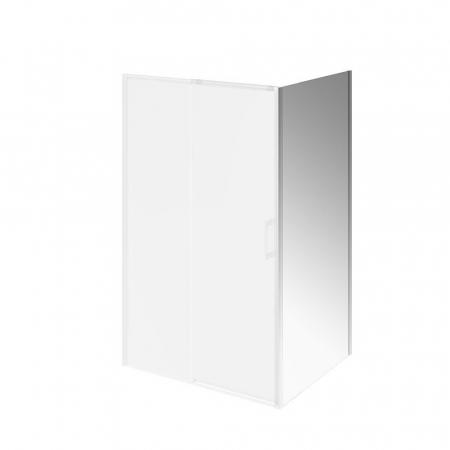 Душевая боковая панель LINDO, 100х195, хром