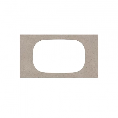 Спец. изделие дек. для раковин, встр. сверху Magica/Маджика Риккарди 90 см, бежевый мат. (без отв.)