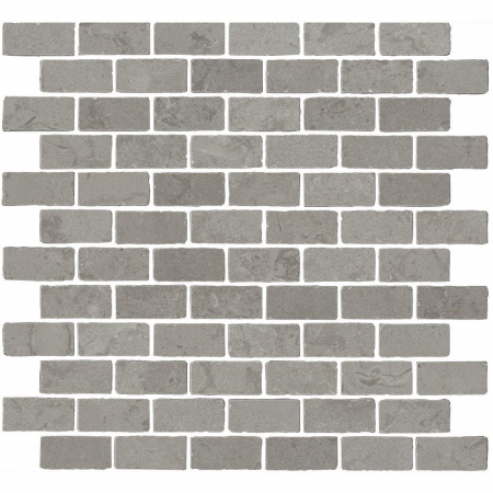 Декор Про Лаймстоун Антика 1 мозаичный серый матовый 32х30