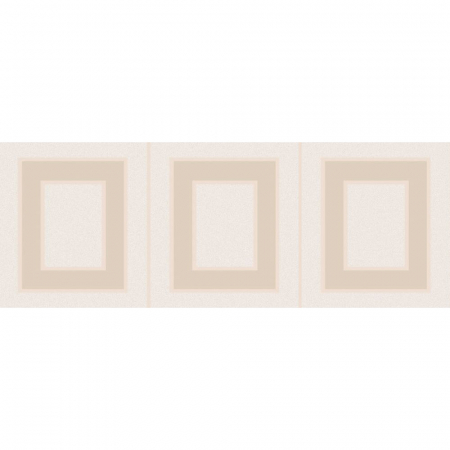 Декор Вилланелла Геометрия бежевый глянцевый 15х40