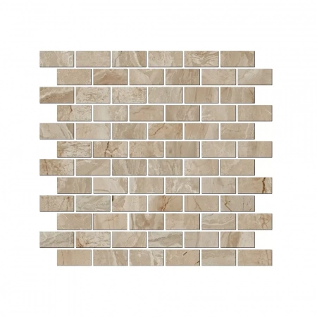 Декор Эвора бежевый мозаичный глянцевый 32x30x0,9