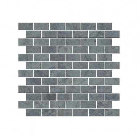 Декор Эвора синий светлый мозаичный глянцевый 32x30x0,9