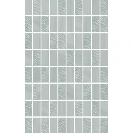 Декор Сияние мозаичный глянцевый 25х40