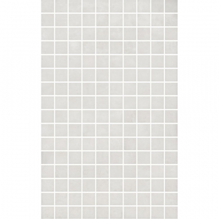 Декор Левада мозаичный серый светлый глянцевый 25х40