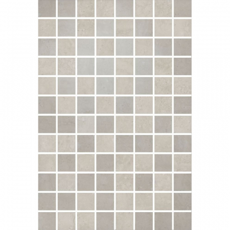 Декор Туф мозаичный бежевый светлый глянцевый 20х30