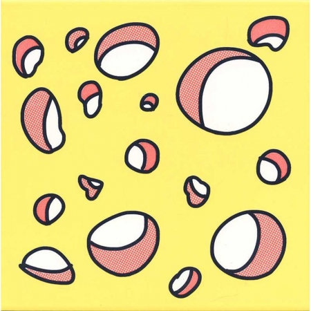 Декор Кошки-Мышки. Сыр матовый 20х20