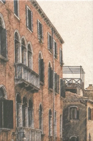 Панно Золотой пляж Venezia матовый (из 8 ч. разм. 20х30) 80x60x0,69