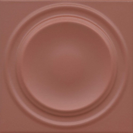 Декор Аква Альта 2 красный матовый структура 20x20x0,95