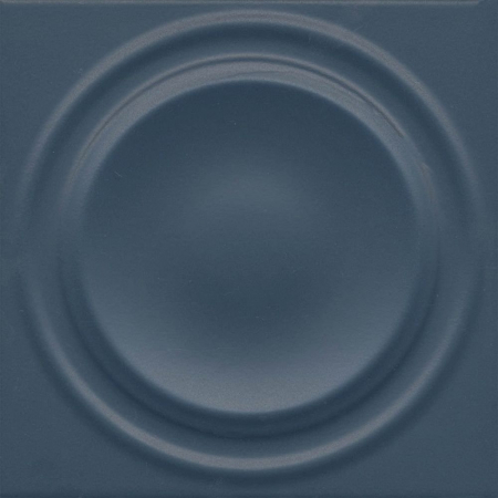 Декор Аква Альта 2 синий матовый структура 20x20x0,95